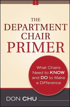 The Department Chair Primer (eBook, ePUB) - Chu, Don