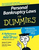 Personal Bankruptcy Laws For Dummies (eBook, ePUB)