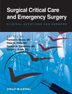 Cover Surgical Critical Care and Emergency Surgery (eBook, ePUB)