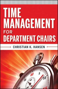 Time Management for Department Chairs (eBook, PDF) - Hansen, Christian K.