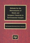 Methods for the Determination of Metals in Environmental Samples (eBook, PDF)