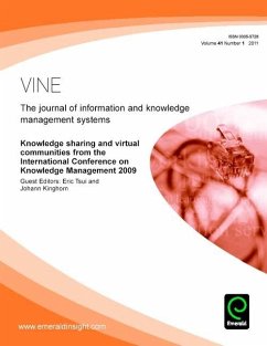 Knowledge sharing and virtual communities from the International Conference on Knowledge Management 2009 (eBook, PDF)