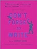 Don't Forget to Write for the Secondary Grades (eBook, ePUB)