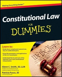 Constitutional Law For Dummies (eBook, PDF) - Smith, Glenn W.; Fusco, Patricia