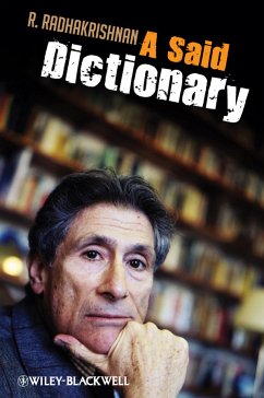 A Said Dictionary (eBook, ePUB) - Radhakrishnan, R.