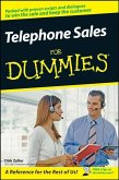 Telephone Sales For Dummies (eBook, ePUB)