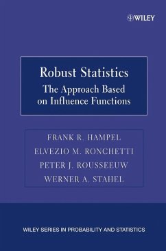 Robust Statistics (eBook, PDF) - Hampel, Frank R.; Ronchetti, Elvezio M.; Rousseeuw, Peter J.; Stahel, Werner A.