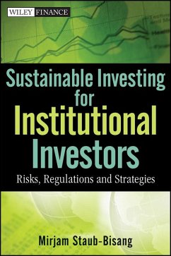 Cover Sustainable Investing for Institutional Investors (eBook, PDF)