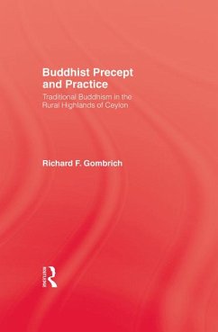Buddhist Precept & Practice (eBook, PDF) - Gombrich, Richard F.