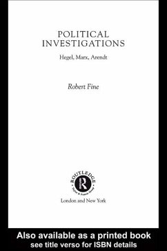 Political Investigations (eBook, ePUB) - Fine, Robert