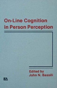 On-line Cognition in Person Perception (eBook, ePUB)