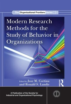 Cover Modern Research Methods for the Study of Behavior in Organizations (eBook, PDF)