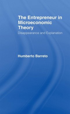 The Entrepreneur in Microeconomic Theory (eBook, ePUB) - Barreto, Humberto