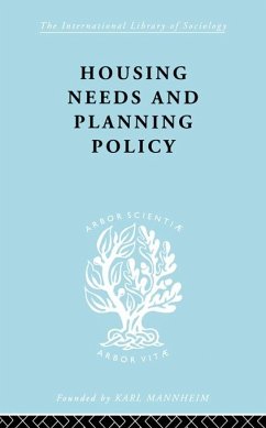 Housing Needs and Planning Policy (eBook, ePUB) - Cullingworth, J Barry; Cullingworth, J. B.