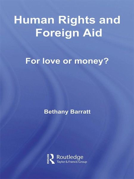 Human Rights and Foreign Aid (eBook, ePUB)