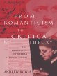From Romanticism to Critical Theory... - Bild 1