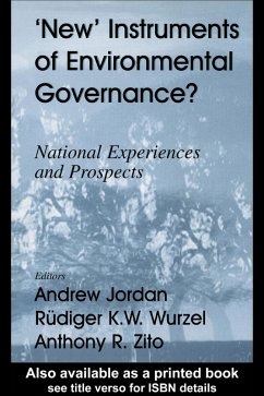 New Instruments of Environmental Governance? (eBook, PDF)