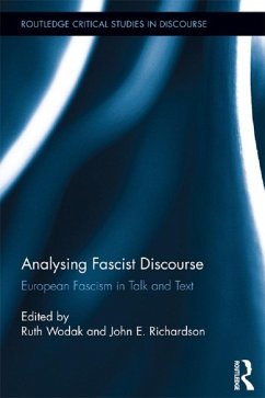 Analysing Fascist Discourse (eBook, ePUB)