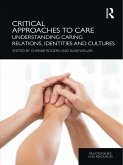 Critical Approaches to Care (eBook, PDF)