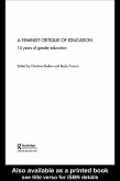 Feminist Critique of Education (eBook, ePUB)