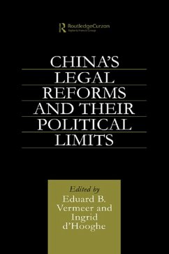 Cover China's Legal Reforms and Their Political Limits (eBook, ePUB)