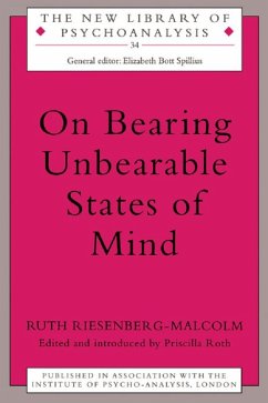 Cover On Bearing Unbearable States of Mind (eBook, PDF)
