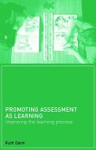 Promoting Assessment as Learning (eBook, ePUB)