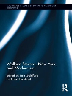 Cover Wallace Stevens, New York, and Modernism (eBook, ePUB)