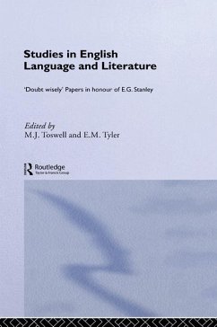Studies in English Language and Literature (eBook, PDF)