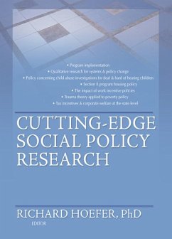 Cover Cutting-Edge Social Policy Research (eBook, PDF)