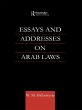 Essays and Addresses on Arab Laws... - Bild 1