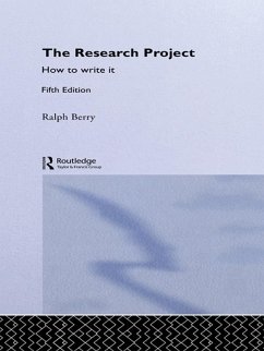 Cover The Research Project (eBook, ePUB)