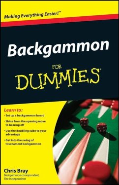 Backgammon For Dummies (eBook, ePUB) - Bray, Chris