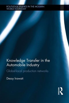 Knowledge Transfer in the Automobile Industry (eBook, ePUB) - Irawati, Dessy