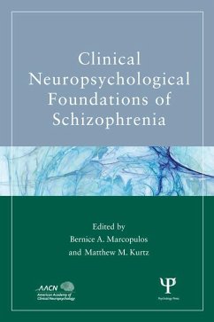 Cover Clinical Neuropsychological Foundations of Schizophrenia (eBook, PDF)