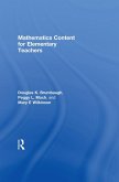 Mathematics Content for Elementary Teachers (eBook, ePUB)
