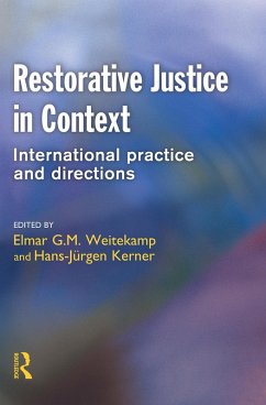 Cover Restorative Justice in Context (eBook, PDF)