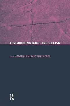 Researching Race and Racism (eBook, ePUB)