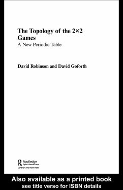 Topology of 2x2 Games (eBook, ePUB) - Goforth, David; Robinson, David