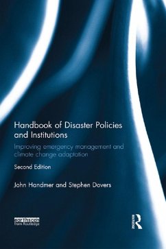 Handbook of Disaster Policies and Institutions (eBook, PDF) - Handmer, John; Dovers, Stephen