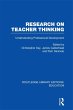 Research on Teacher Thinking (RLE Edu... - Bild 1