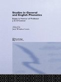 Studies in General and English Phonetics (eBook, ePUB)