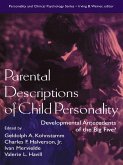 Parental Descriptions of Child Personality (eBook, ePUB)