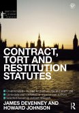 Contract, Tort and Restitution Statutes 2012-2013 (eBook, PDF)