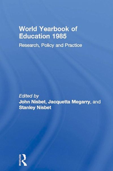 World Yearbook of Education 1985 (eBook, PDF) World Yearbook of Education 1985 (eBook, PDF)