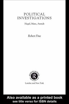 Political Investigations (eBook, PDF) - Fine, Robert