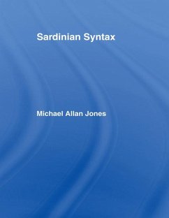 Sardinian Syntax (eBook, ePUB) - Jones, Michael