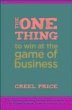 The One Thing to Win at the Game of... - Bild 1