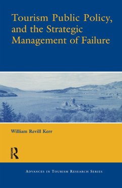Tourism Public Policy, and the Strategic Management of Failure (eBook, ePUB)