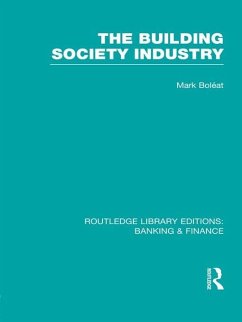 Cover Building Society Industry (RLE Banking & Finance) (eBook, PDF)